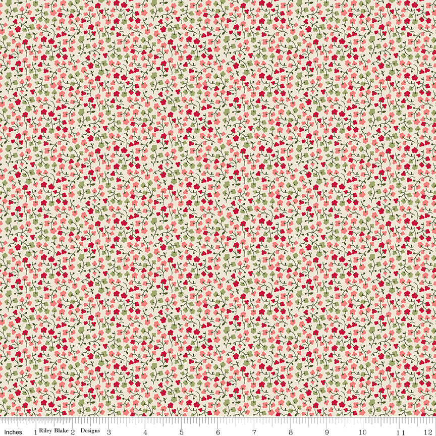Baked With Love Schoolhouse Bounty Yardage by Lori Holt for Riley Blake Designs