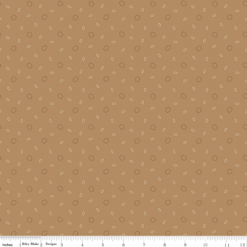 Baked With Love Maple Grandma's Pearl Yardage by Lori Holt for Riley Blake Designs