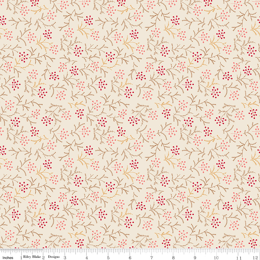 Baked With Love Schoolhouse Harvest Yardage by Lori Holt for Riley Blake Designs