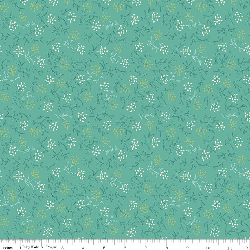 Baked With Love Sea Glass Harvest Yardage by Lori Holt for Riley Blake Designs