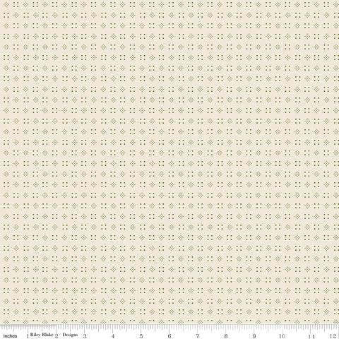 Baked With Love Olive Leftovers Yardage by Lori Holt for Riley Blake Designs