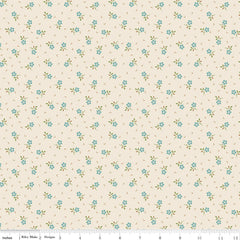 Baked With Love Wedgewood Thankful Yardage by Lori Holt for Riley Blake Designs