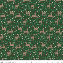 Christmas Time Forest Deer Yardage by Dani Mogstad for Riley Blake Designs