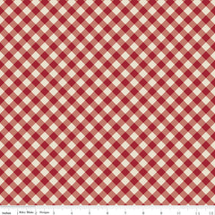 Christmas Time Linen Plaid Yardage by Dani Mogstad for Riley Blake Designs