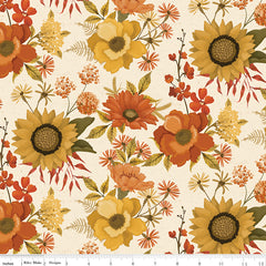 Bountiful Cream Main Yardage by Sandy Gervais for Riley Blake Designs