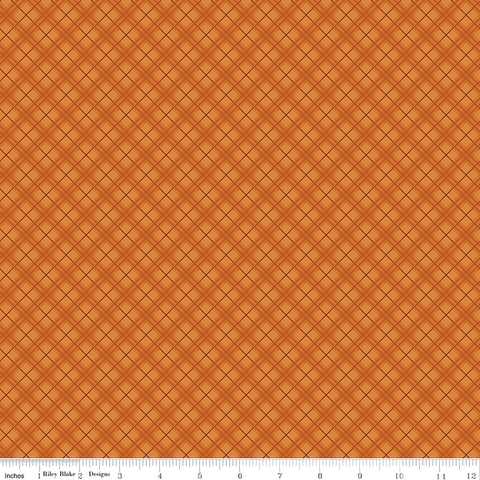 Bountiful Autumn Plaid Yardage by Sandy Gervais for Riley Blake Designs