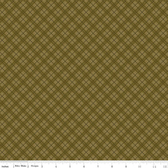Bountiful Green Plaid Yardage by Sandy Gervais for Riley Blake Designs