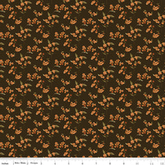 Bountiful Mocha Bittersweet Yardage by Sandy Gervais for Riley Blake Designs