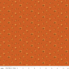 Bountiful Autumn Flower Toss Yardage by Sandy Gervais for Riley Blake Designs