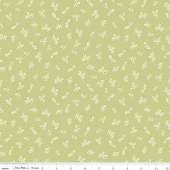 Lil' Farm Friends Honeydew Posies Yardage by Kelsey Carlson for Riley Blake Designs