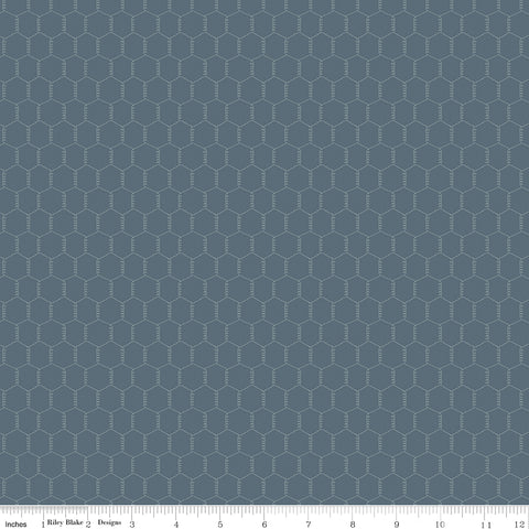 Lil' Farm Friends Thunder Chicken Wire Yardage by Kelsey Carlson for Riley Blake Designs