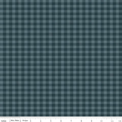 Whispering Pines Blue Plaid Yardage by RBD Designers for Riley Blake Designs
