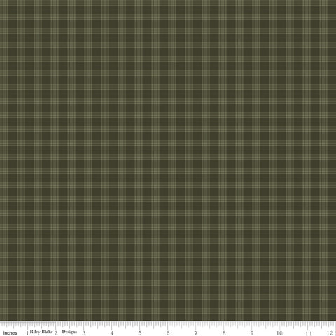 Whispering Pines Green Plaid Yardage by RBD Designers for Riley Blake Designs
