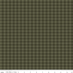 Whispering Pines Green Plaid Yardage by RBD Designers for Riley Blake Designs