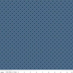 Denim & Daisy Denim Kisses Yardage by Lori Holt for Riley Blake Designs