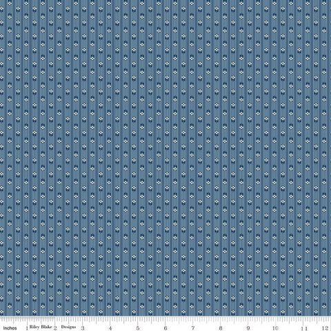 Denim & Daisy Denim Stripes Yardage by Lori Holt for Riley Blake Designs