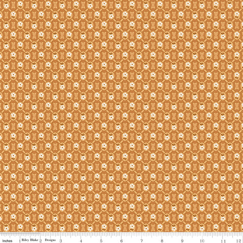Denim & Daisy Caramel Pioneer Yardage by Lori Holt for Riley Blake Designs