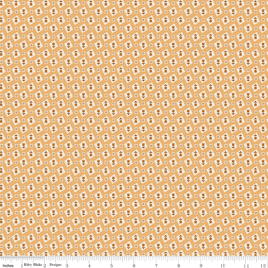 Denim & Daisy Daisy Tulips Yardage by Lori Holt for Riley Blake Designs