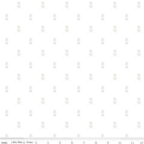 Hush Hush 6 Heart On A String Yardage by Riley Blake Designers for Riley Blake Designs
