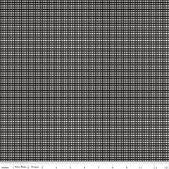 Gingham Black Micro Gingham Yardage by Riley Blake Designs