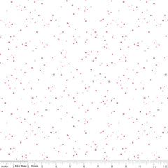 Blossom All the Pink on White Yardage by Christopher Thompson for Riley Blake Designs