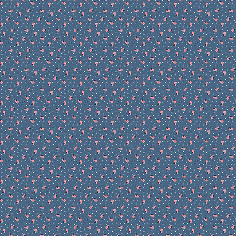 Seasonal Basics Denim Grand Ol' Flag Yardage by Christopher Thompson for Riley Blake Designs