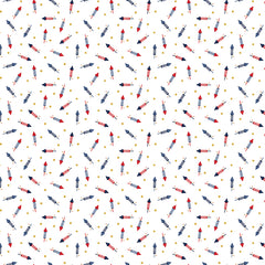 easonal Basics White Pop Boom Bang Yardage by Christopher Thompson for Riley Blake Designs