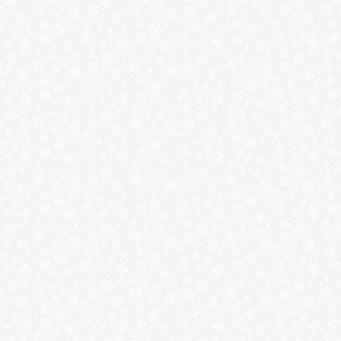 Seasonal Basics White Snowflakes Yardage by Christopher Thompson for Riley Blake Designs