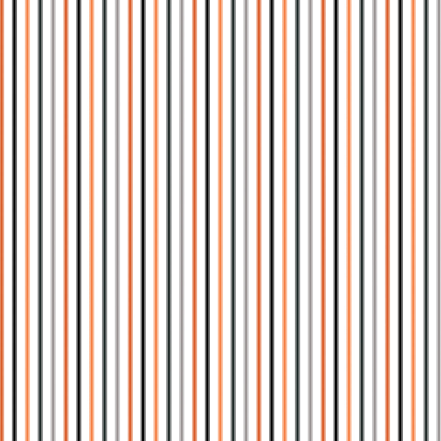 Seasonal Basics Halloween Ticking Stripe Yardage by Christopher Thompson for Riley Blake Designs