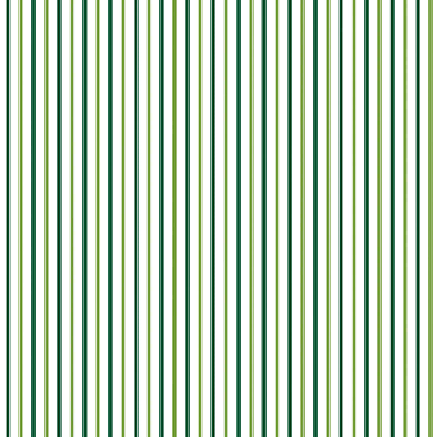 Seasonal Basics St. Patrick's Day Ticking Stripe Yardage by Christopher Thompson for Riley Blake Designs