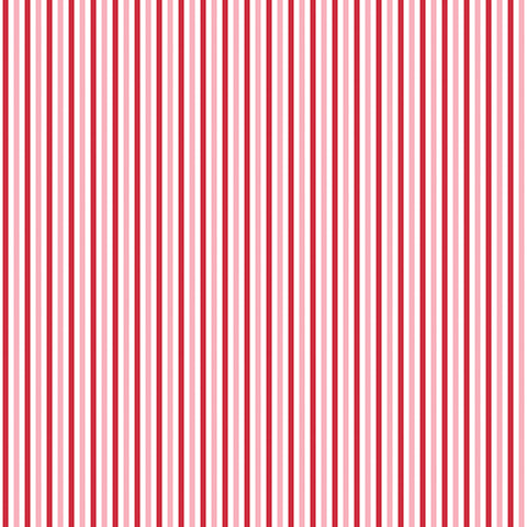 Seasonal Basics Valentine Ticking Stripe Yardage by Christopher Thompson for Riley Blake Designs