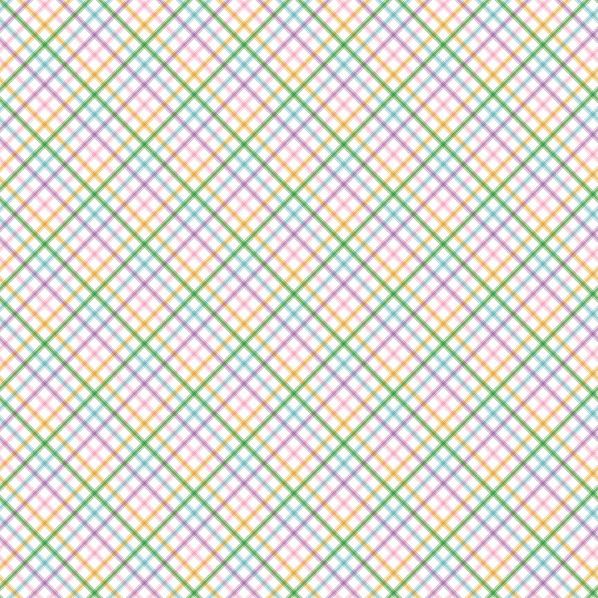 Seasonal Basics Easter Plaid Yardage by Christopher Thompson for Riley Blake Designs