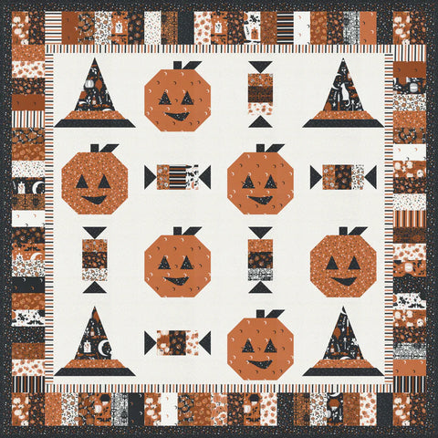 Spellbound Candy Witch Quilt Kit