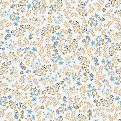My Darling Deer Sky Wildflower Yardage by Michal Marko for Poppie Cotton Fabrics