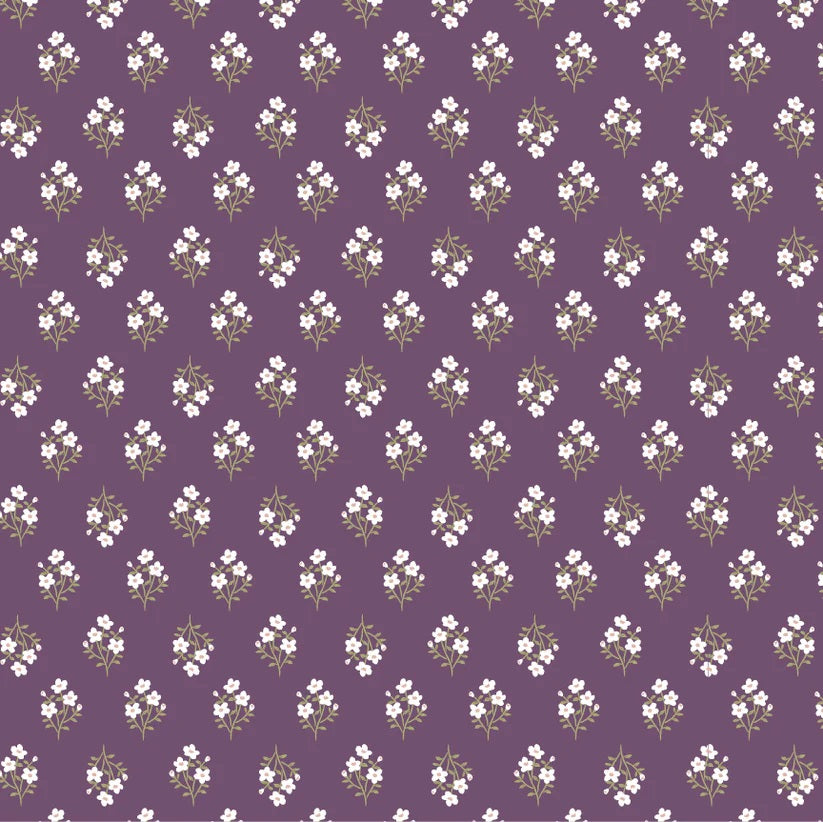 My Darling Deer Plum Meadow Yardage by Michal Marko for Poppie Cotton Fabrics
