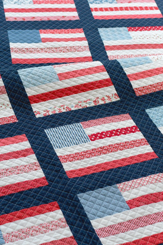 PREORDER Stars & Stripes More Stars & Stripes Quilt Kit