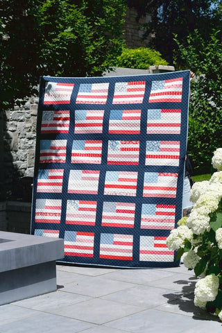 PREORDER Stars & Stripes More Stars & Stripes Quilt Kit