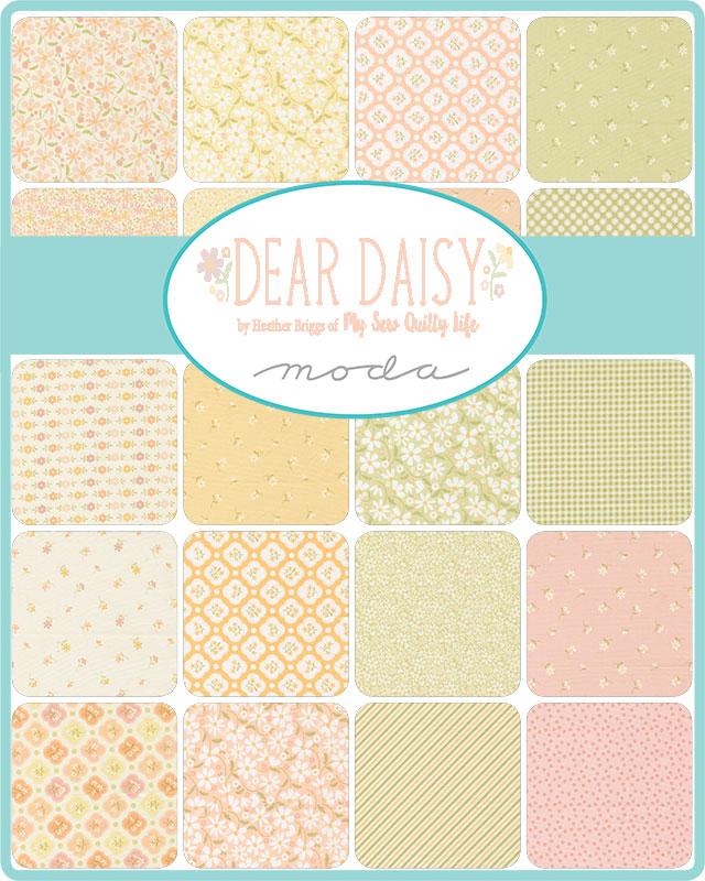 Dear Daisy Collection by My Sew Quilty life rom Moda Fabrics