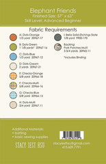 Elephant Friends Quilt Pattern by Stacy Iest Hsu