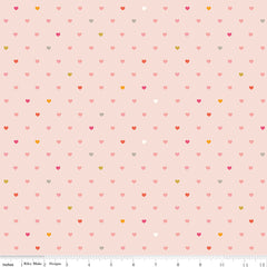 Designer Flannel Blush Meadow Serendipity 2 Hearts Yardage by RBD Designers for Riley Blake Designs