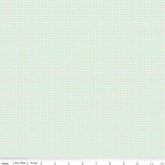 Designer Flannel Sweet Mint Micro Gingham Yardage by RBD Designers for Riley Blake Designs