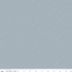 Designer Flannel Silver Dapple Dot Yardage by RBD Designers for Riley Blake Designs