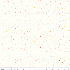 Love You to the Moon White Stars Yardage by Echo Park Paper Co. for Riley Blake Designs