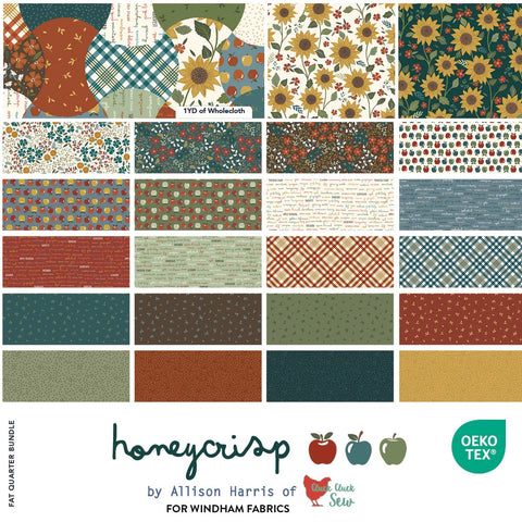 Honeycrisp Fat Quarter Bundle by Allison Harris for Windham Fabrics