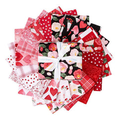 My Valentine Fat Quarter Bundle by Echo Park Paper Co. for Riley Blake Designs