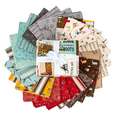 Cowboys Fat Quarter Bundle by Echo Park Paper Co. for Riley Blake Designs