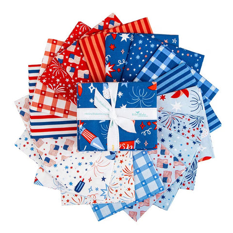 PREORDER Firecracker Fat Quarter Bundle by My Mind's Eye for Riley Blake Designs