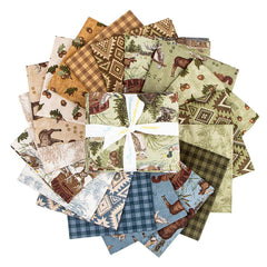 Whispering Pines Fat Quarter Bundle by RBD Designers for Riley Blake Designs