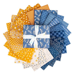 Denim & Daisy Fat Quarter Bundle by Lori Holt for Riley Blake Designs