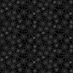 Seasonal Basics Black Spider Webs Yardage by Christopher Thompson for Riley Blake Designs